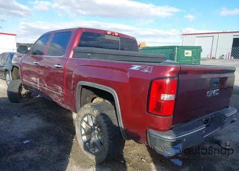 2015 GMC Sierra 1500 Slt из США, поврежденный, VIN 3GTU2VEC7FG450051